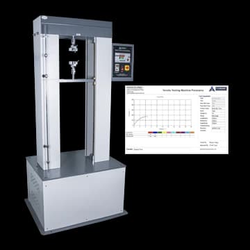 Tensile Testing Machine Panorama Computerized