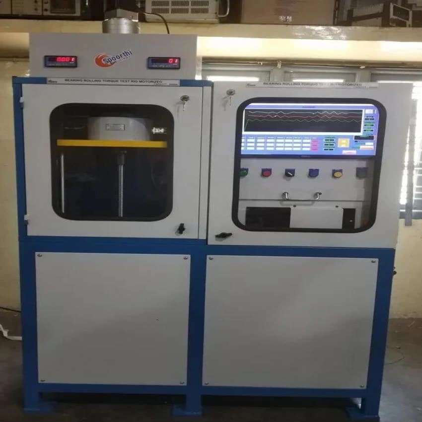 Bearing loading torque test test rig