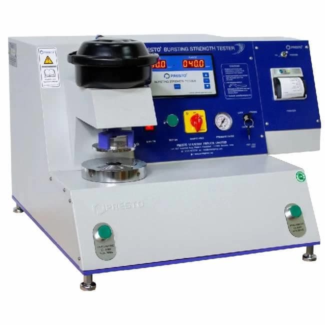 Pneumatic Bursting Strength Tester