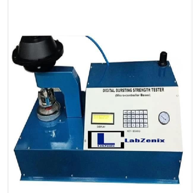 Pneumatic And Computerized Bursting Strength Tester