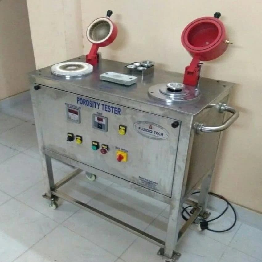 Digital Aluminium Vaccum Porosity Tester, Grade: Stainless Steel, 240V