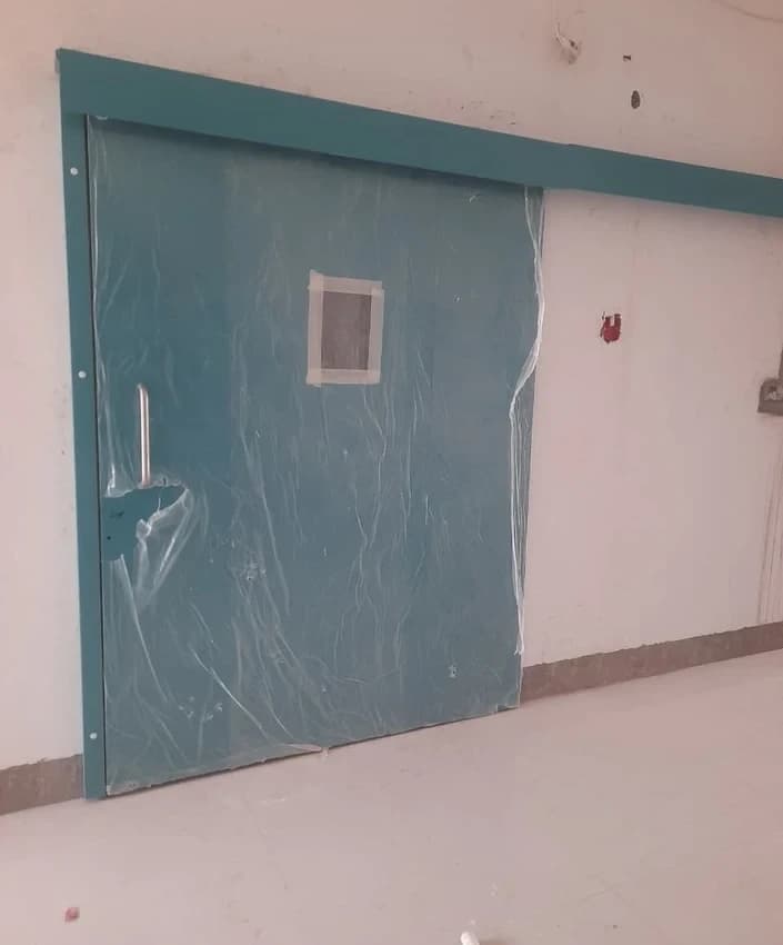 Galvanized Iron Sliding Door