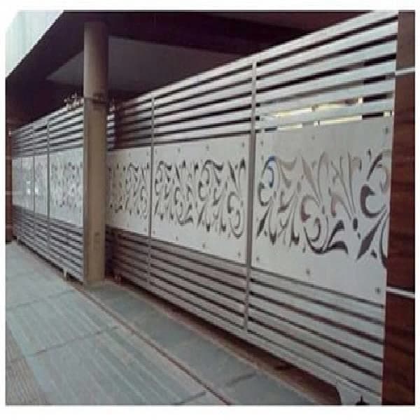 Stainless Steel Slide SLIDING GATE, For Residential