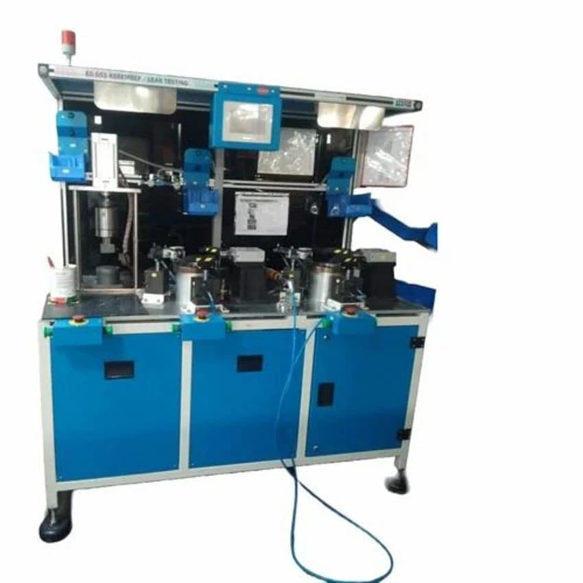 Automatic Iron THREE STATION MULTI COMPONENT LEAKTEST MACHINE