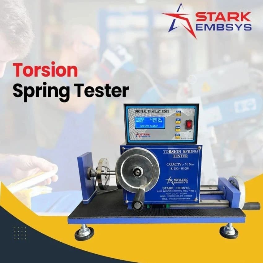 Torsion Testing Machine, Model Name/Number: Stark Embsys