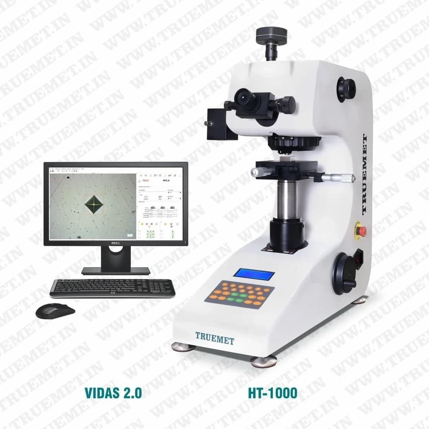 Digital Computerised Vicker Hardness Testing, HV, Lxwxh