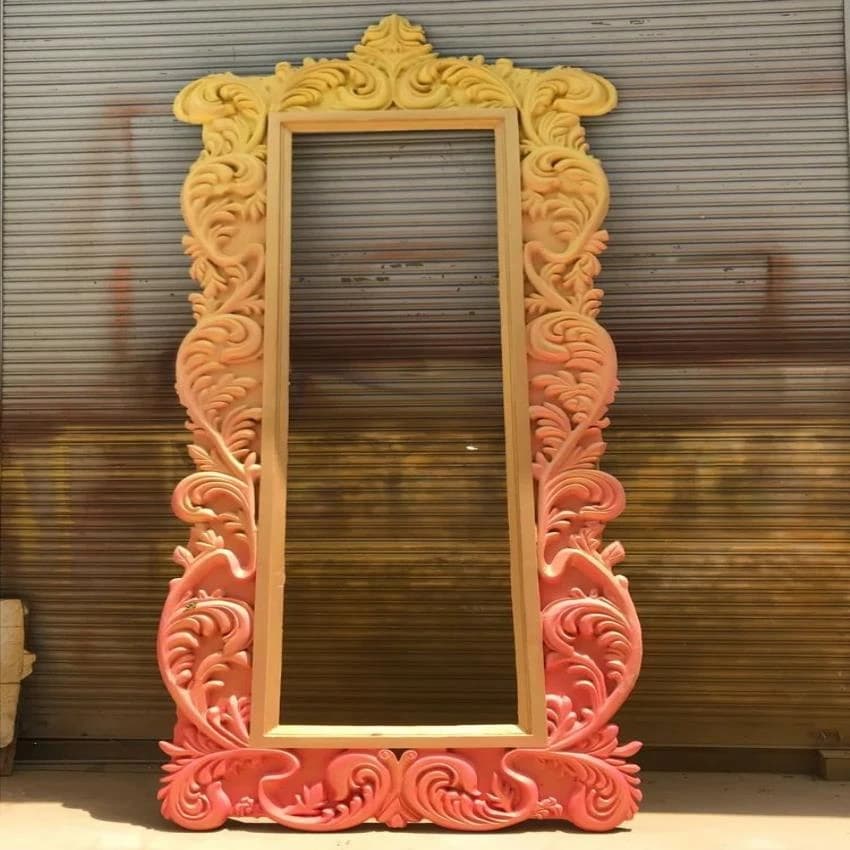 FRP Golden Wedding Door Frame, Panel, For Decoration, Size: 5 X 9 Feet (w X H)