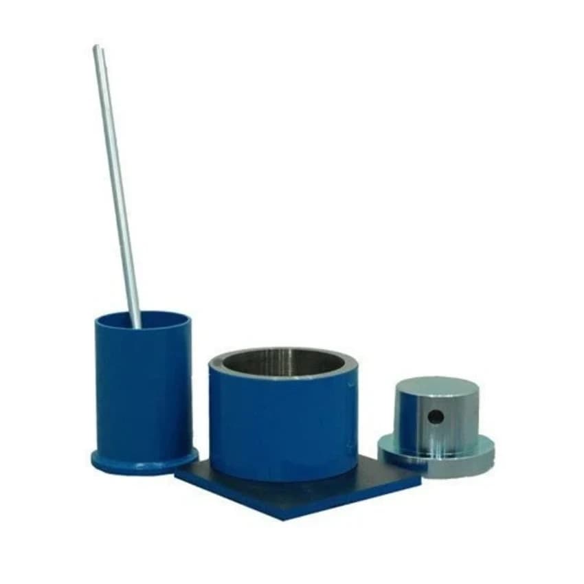 150x130 mm Aggregate Crushing Value Apparatus., Body material: Mild Steel