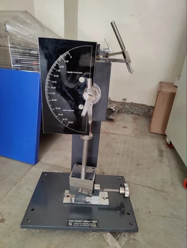 Charpy Impact Testing Machine, Display type: Analog, Automation Grade: Semi-Automatic