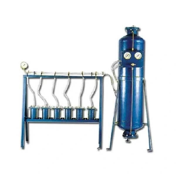 Cement Mortar Permeability Apparatus - With Air Compressor