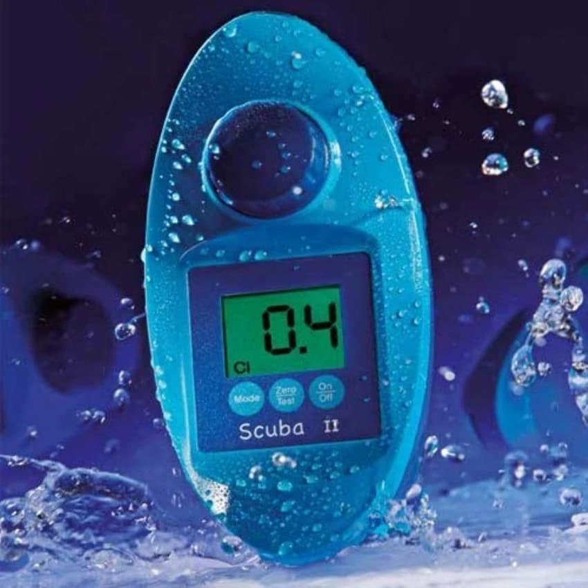 Digital Blue Scuba II Electronic Pool Tester, for Laboratory