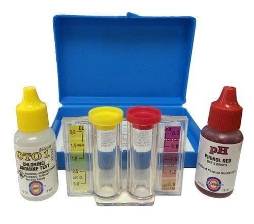 Plastic Blue Swimming Pool Test Kit, Size: 250 Ml