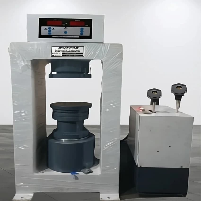 Digital 1500kN Concrete cube Testing Machine