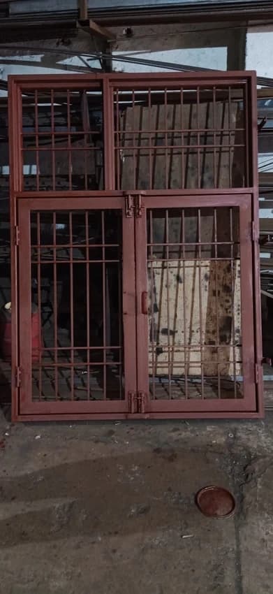 Rectangular Brown Metal Window, 100*50 mm, Grade Of Material: 2.5