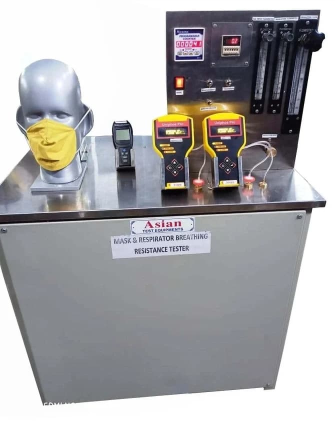 Digital Blue Co2 Content Tester For Mask, For Laboratory, Packaging Type: Box