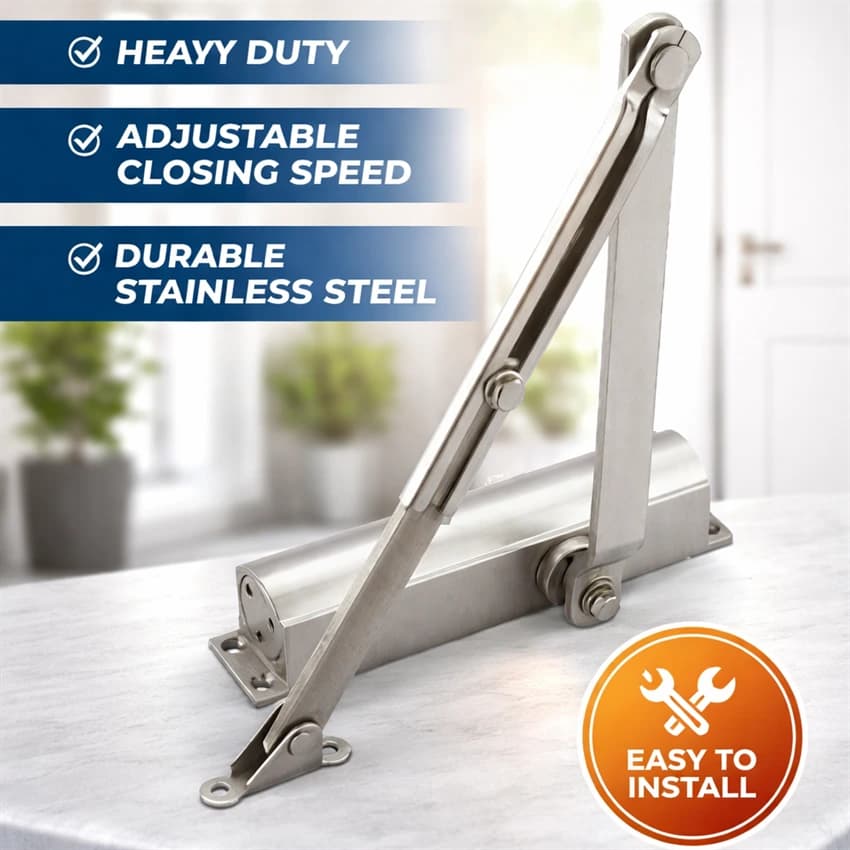 Hydraulic door closer DC-1100