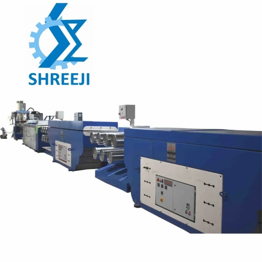 SHREEJI PET Box Strap Extrusion Line SYN/PET/BS-75 AC