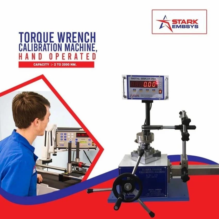 Torque Wrench Calibration hand Operated Machine, Model Name/Number: Ses - Stwc-s3-2000