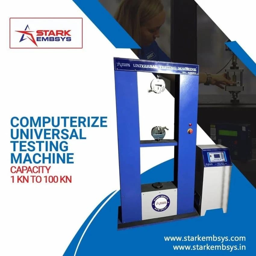 Analog Computerized Compression Testing Machine