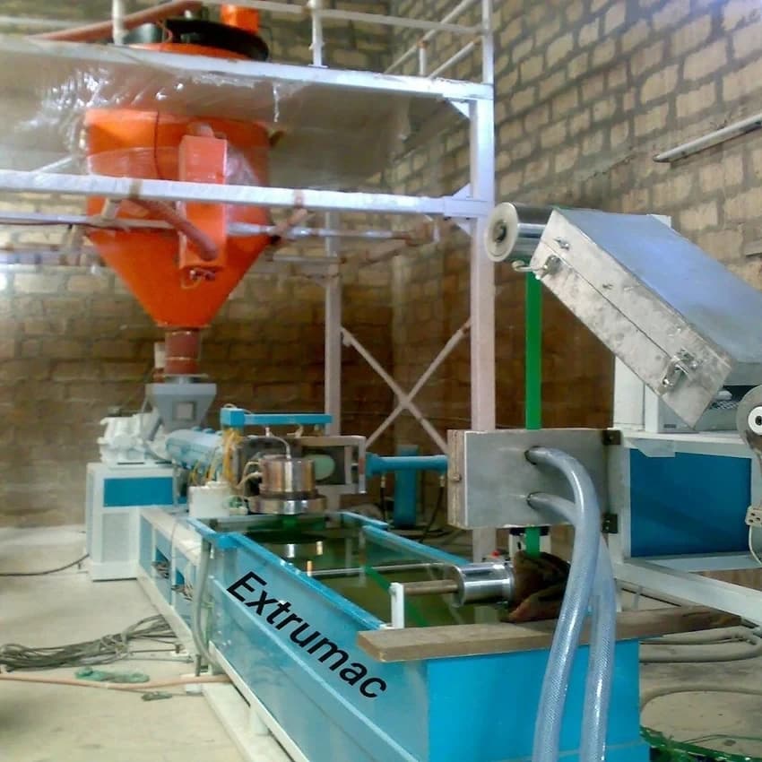 PET Strap Extrusion Line, Output capacity: 100 kg/hr