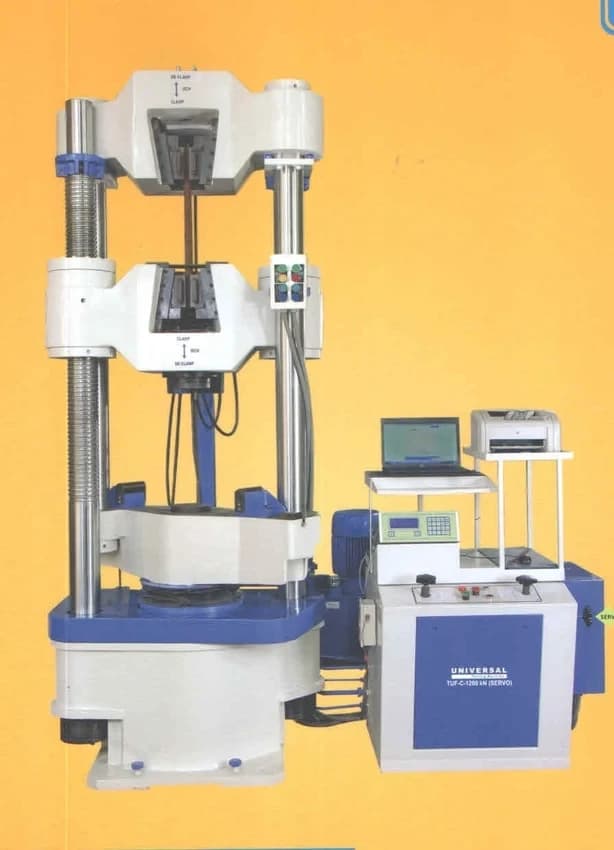 Mild Steel Computerised version Universal Testing Machines, Capacity: 100 Kn And Up Words, Size: Ask For Details