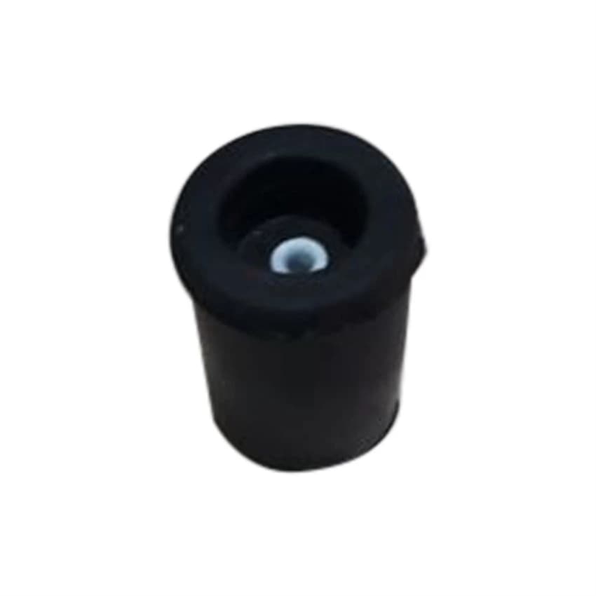 Black Rubber Door Silencer, Size: 2 inch