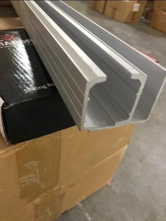 Aluminium Sliding Track For Toughened Glass Door (Fix+Slide)