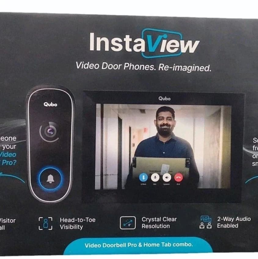 Qubo Smart Wifi Wireless Video Doorbell