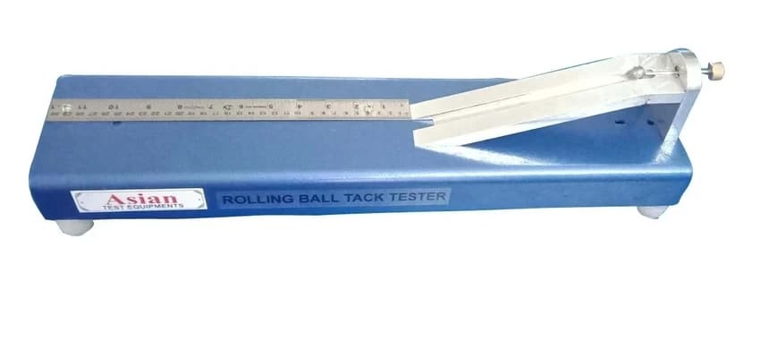 Stainless Steel Peel Test Method Rolling Ball Tack Tester