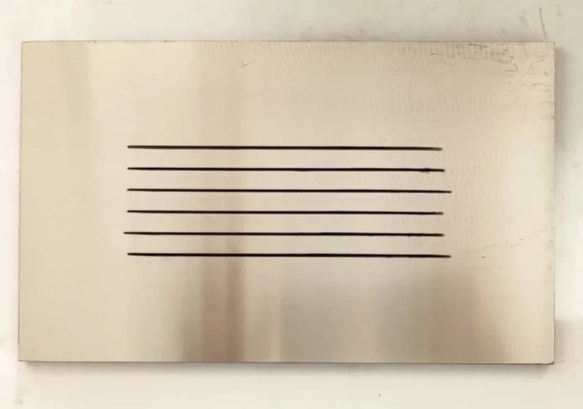BHEL TEST BLOCK FOR MAGNETIC PARTICLE TEST PROD