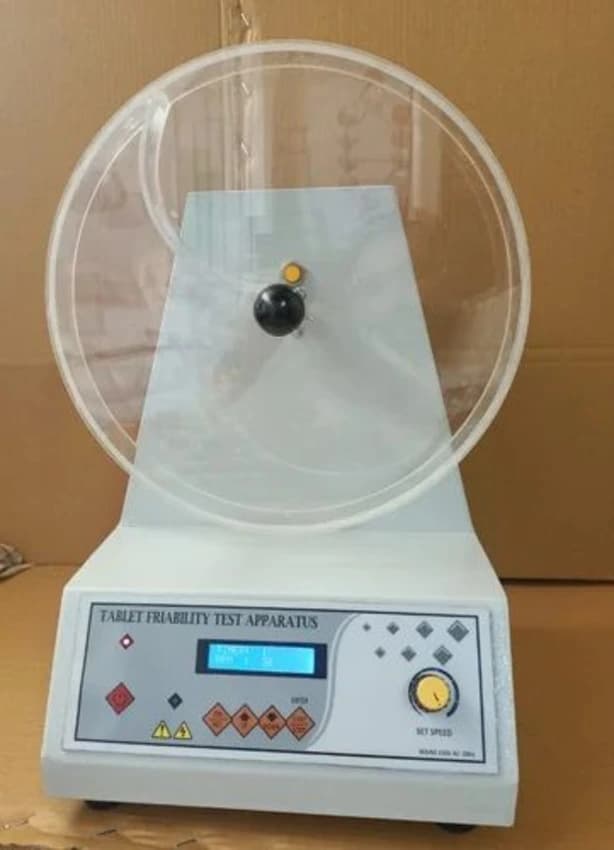 Tablet Friability Apparatus -Single test In LCD