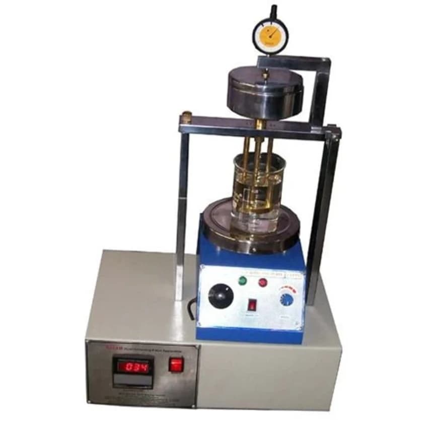 Grey Vicat Softening Point Apparatus, For Industrial, Automation Grade: Automatic
