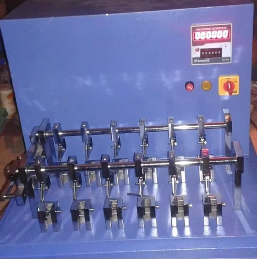 Ross flex Flexo Meter Test Apparatus 6 Station, Material: Mild Steel, For Field
