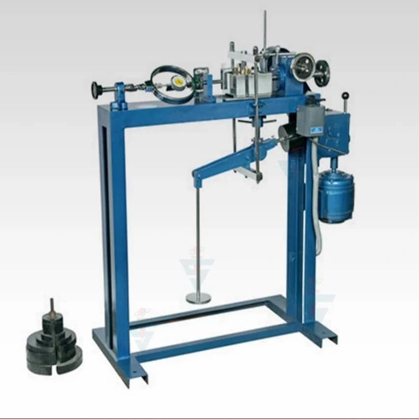Mild Steel Blue Direct Shear Test Apparatus, For Laboratory, For Civil Lab Equipment, Automation Grade: Semi-Automatic