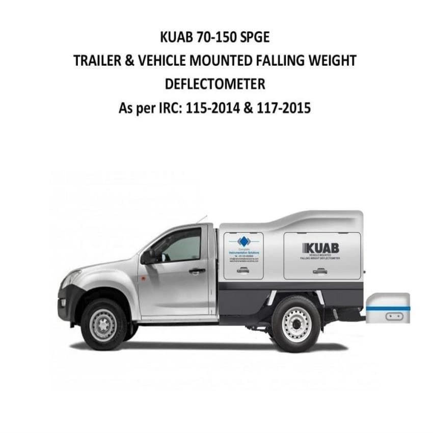 Mild Steel KUAB Falling Weight Deflectometer, Model Name/Number: KUAB 70-150, Automation Grade: Automatic