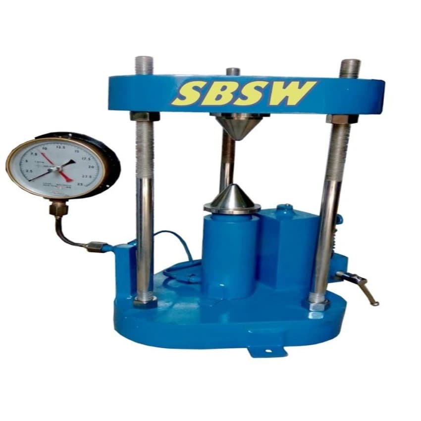 Point Load Index Test Apparatus