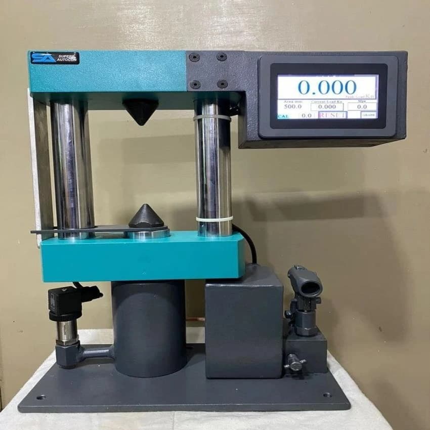 Mild Steel Point Load Test Apparatus, For Rock Testing, 220 V