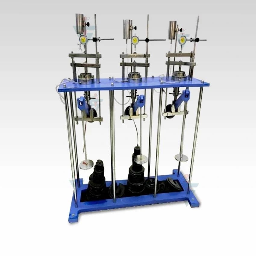 Powder Coated Blue Consolidation Test Apparatus Single Gang, 20KG, Automation Grade: Automatic