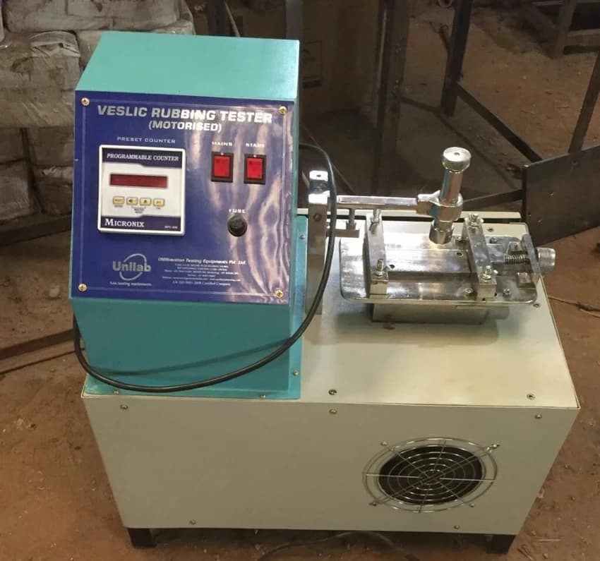 Digital Counter 1/2 HP Veslic Ribbing Leather Testing