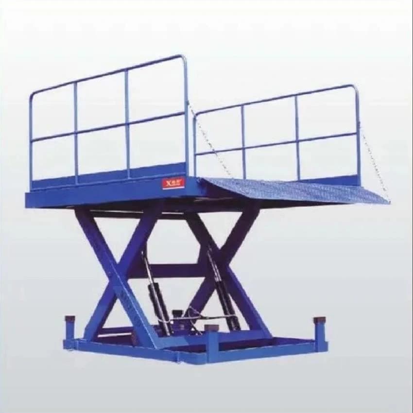 Unique Trailer Loader Scissor Lift, Working Height: 1.6 m, Capacity: 10 T