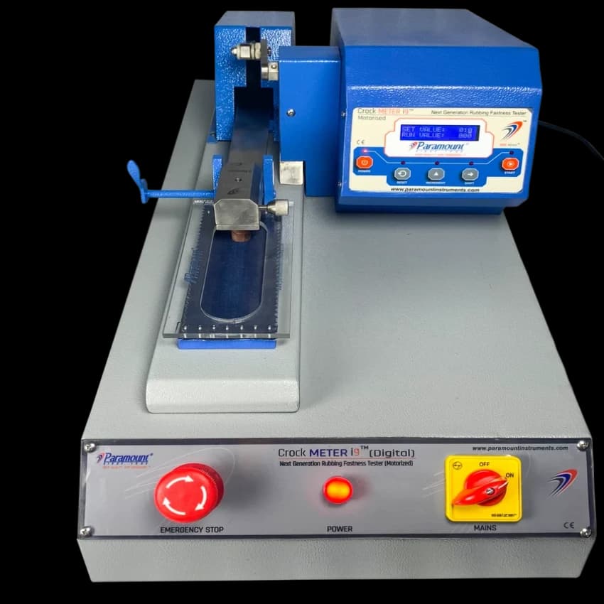 Rubbing Fastness Tester i9 (Motorised, Digital)