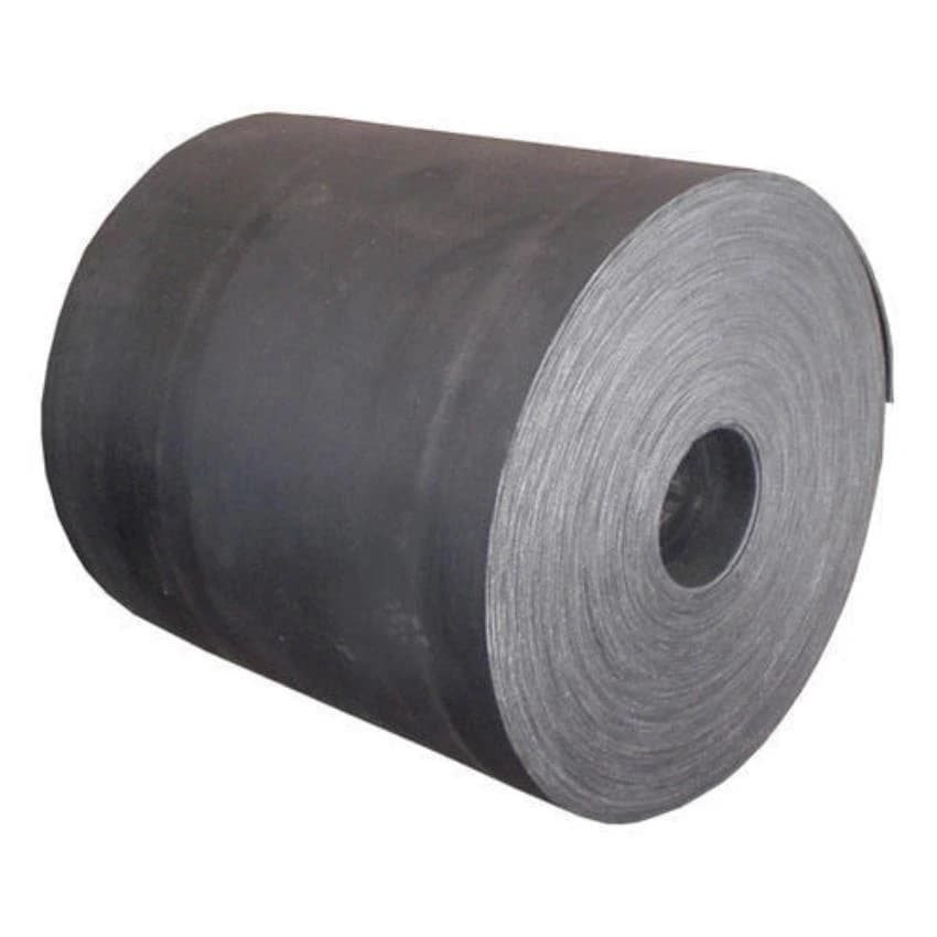 Black Rubber Bucket Elevator Belt, For Industrial, Packaging Type: Roll