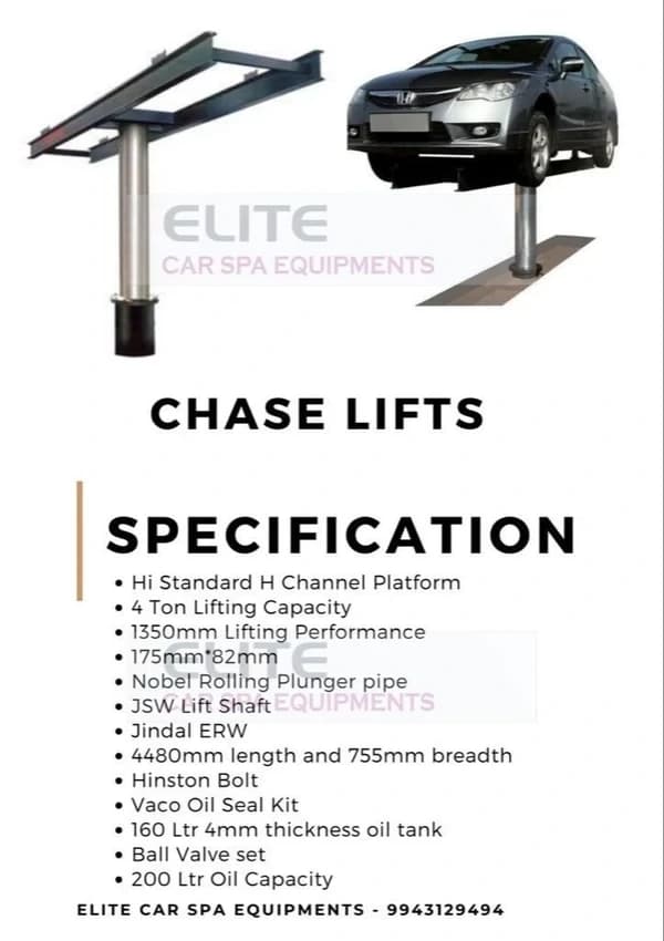 Stainless Steel Standard Lift 4 Ton