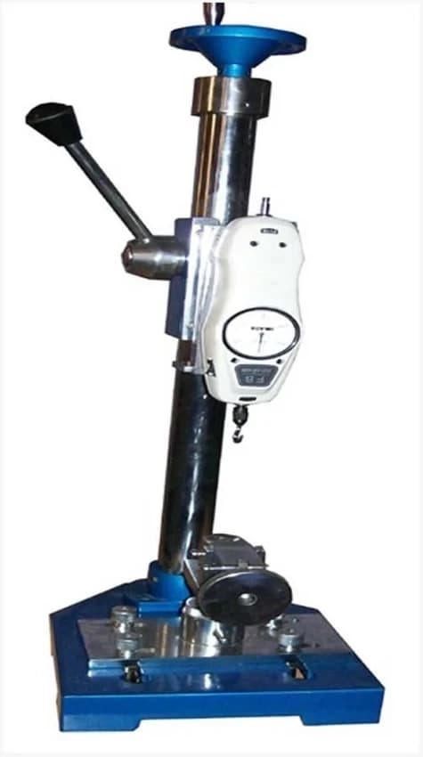Mild Steel Analog Button Pull Snap Tester, 30 kg