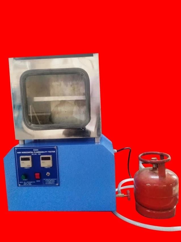 Horizontal Flammability Tester, Packaging Type: Wooden Box