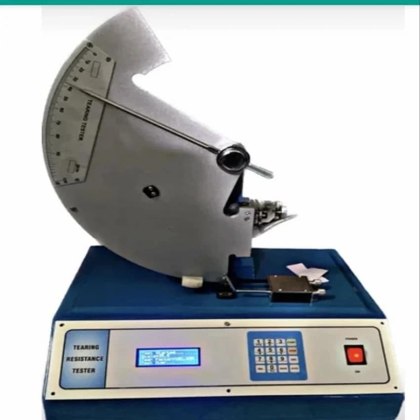 Blue Mild Steel Digital Elmendorf Tearing Tester, Packaging Type: Wooden Box, Model Name/Number: AT/ETS/34