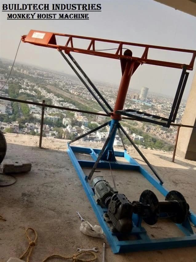 Buildtech Construction Lift, Capacity: 500 Kg