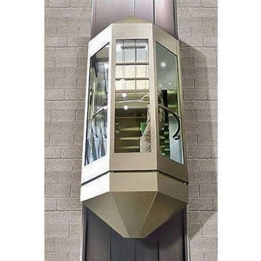 Capsule Passenger Lift, Max Persons: 6 Persons, With Machine Room