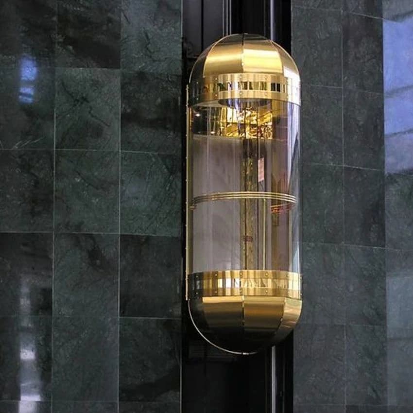 Glass Capsule Elevator, Max Load: 6 to 8 Persons