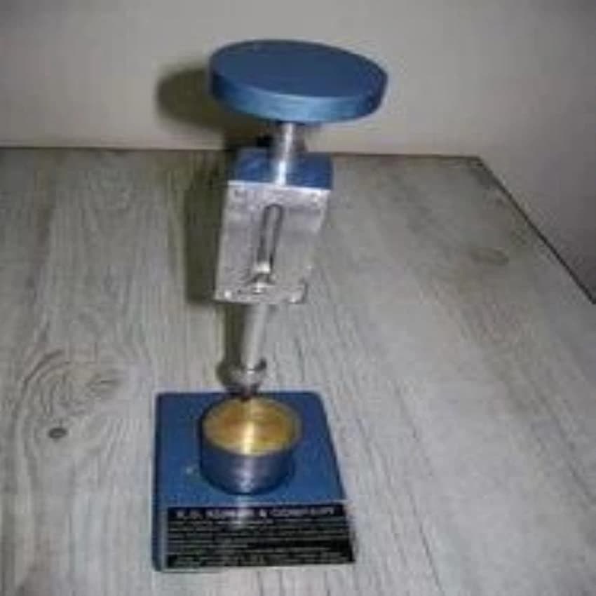 Analog Blue Cone Penetrometer, For Laboratory, Packaging Type: Wooden Box